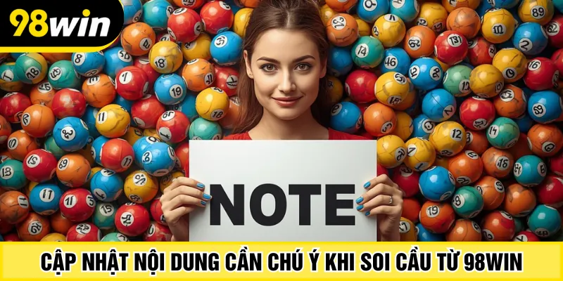 Cập nhật nội dung cần chú ý khi soi cầu từ 98Win