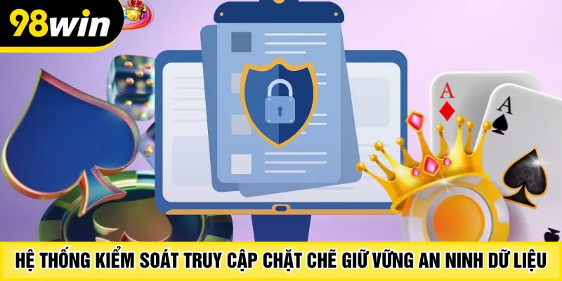 Hệ thống kiểm soát truy cập chặt chẽ giữ vững an ninh dữ liệu