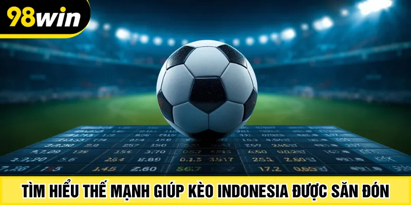 Tìm hiểu thế mạnh giúp kèo Indonesia được săn đón